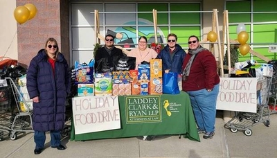 Day of Service Helps Community with Food Collection