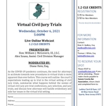 Virtual Civil Jury Trials Presented by Laddey, Clark & Ryan and Sussex County Bar Association