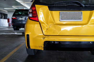 car with damage