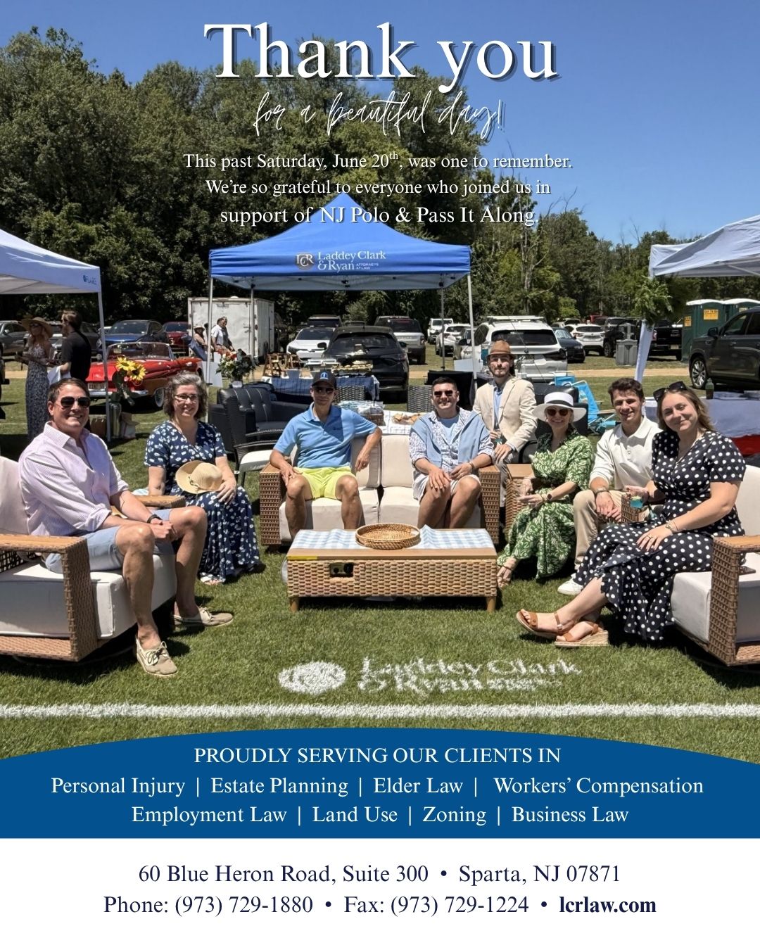 This past Saturday, June 20th, was one to remember. We’re so grateful to everyone who joined us in support of NJ Polo & Pass It Along.
